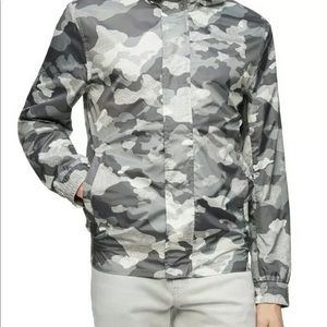 Brand New Calvin Klein Camo Windbreaker Size Small